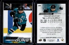 2022-23 Upper Deck Series 1 Young Guns #210 Thomas Bordeleau Rookie RC