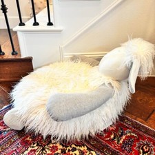 Baby Child Restoration Hardware Wooly Plush Lamb Chair