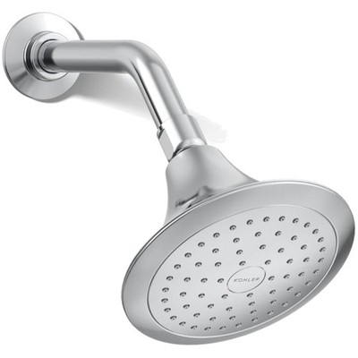 Forté Single-function Showerhead, Air-Infused Spray, 2.5 GPM