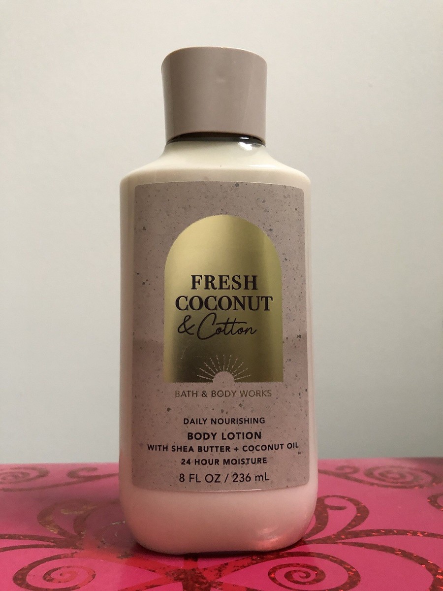 Bath Body Works FRESH COCONUT COTTON Originals oz Body