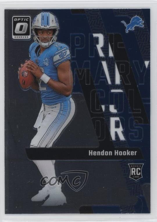 2023 Panini Donruss Optic Primary Colors Hendon Hooker #8 Rookie RC uk2
