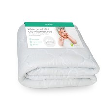 Newton Baby Waterproof MINI Crib Mattress Pad  Ultra-Breathable Quilted Laye...