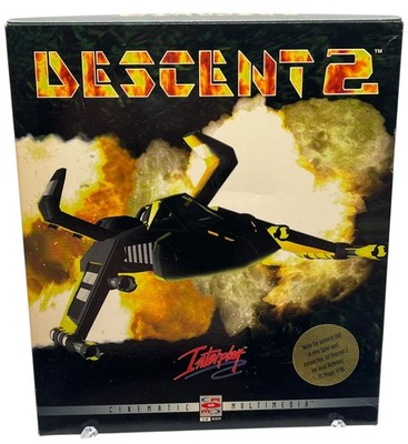Descent 2 PC CD-ROM Big Box Interplay Selten