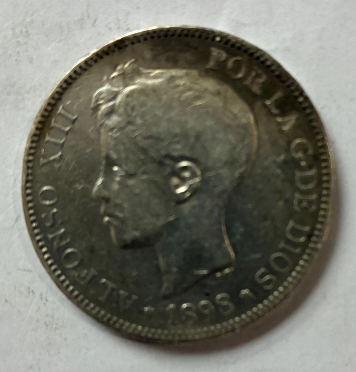 Peseta 1898 Year Spanish Coins for sale | eBay