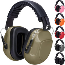 Heavy Duty Safety Earmuffs 33dB SNR Hearing Protection for Construction and Hunt