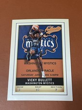2002 Fleer Authentix WNBA - Vicky Bullett #55 Washington Mystics