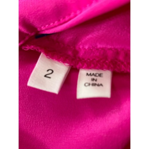 Derek Lam 10 Crosby 100% Silk Blouse Top Shirt Pink Oversized Fit Contemporary - Picture 5 of 6