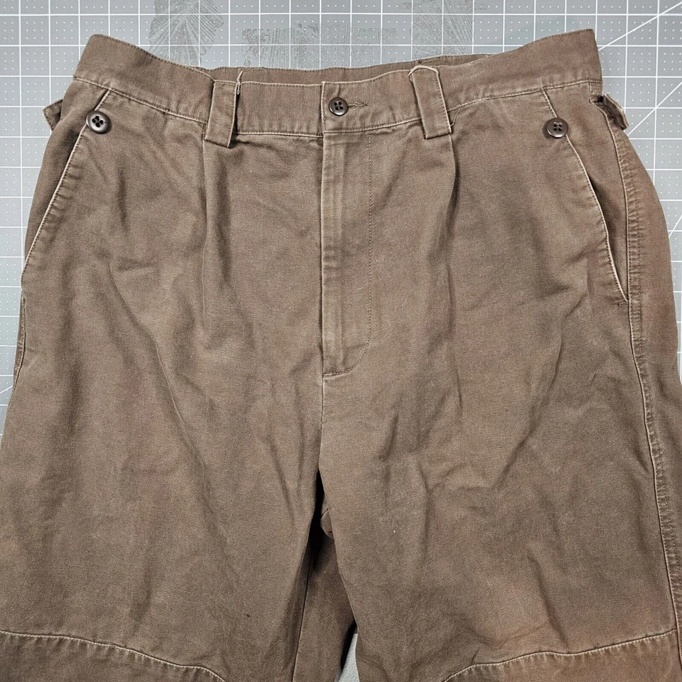 Daniel Cremieux Signature Collection Pants Mens 35x32 Marine Green Preppy Casual - Image 4 of 4