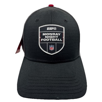 ESPN Monday Night Football Hat Cap Strap Back Mens One Size Black NFL 