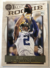 2020 Panini Legacy #149 Justin Jefferson Rookie Card, Near Mint Condition. rookie card picture