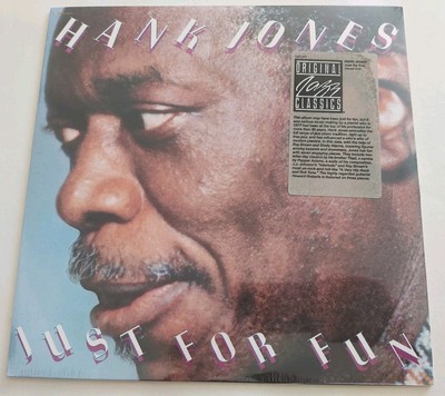 HANK JONES JUST FOR FUN ORIGINAL JAZZ KLASSIKER 1990 VINYL VERSIEGELT