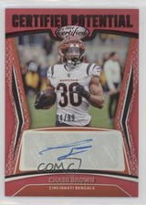 2024 Certified Potential Signatures Red Mirror 84/99 Chase Brown Auto 0j7s