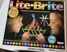 Lite Brite 214 Pieces Brighter Screen