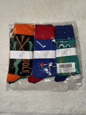 Mens Novelty Golf Socks 5 Pack Size 7-13