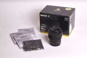 Nikon Z 50mm f/1.8 S Nikkor Camera Lens - UK Next Day Delivery