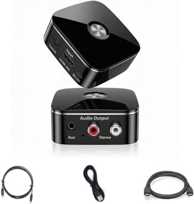 HDMI ARC Audio Extractor Converter Bluetooth 5.3 Receiver Digital Analog Audio