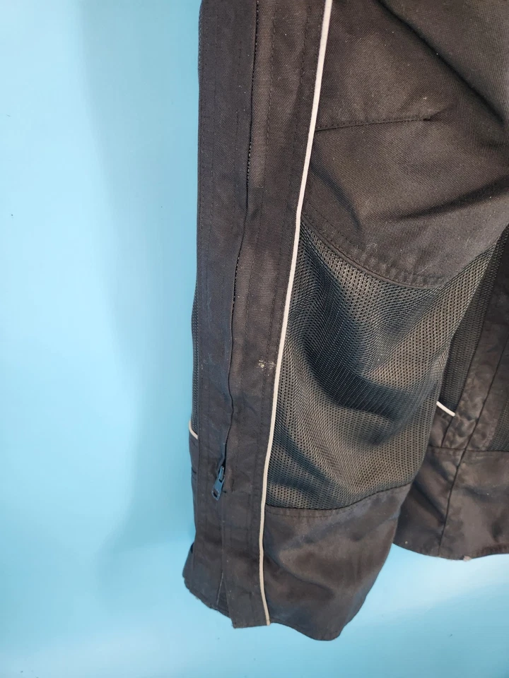 Olympia Motor Sports Prenda Exterior Negro Cordura Hombre Talla 38/36 Pantalón Acolchado Foto 4 de 4