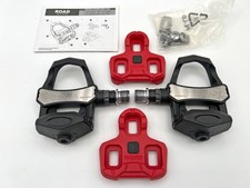 VENZO Sealed Road Bike Clipless Pedals 9/16" With Cleats - Look Keo Compatible