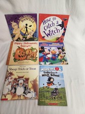 Kids Halloween Book Lot Of 6 Easy Readers Fall Home School