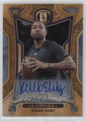 2022 Panini Gold Standard Rookies Platinum 10/49 Kaleb Eleby Rookie Auto RC 19kz
