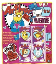 Nevis 2004 - Arthur - Valentine's Day Sheetlet Nº 1 - MNH