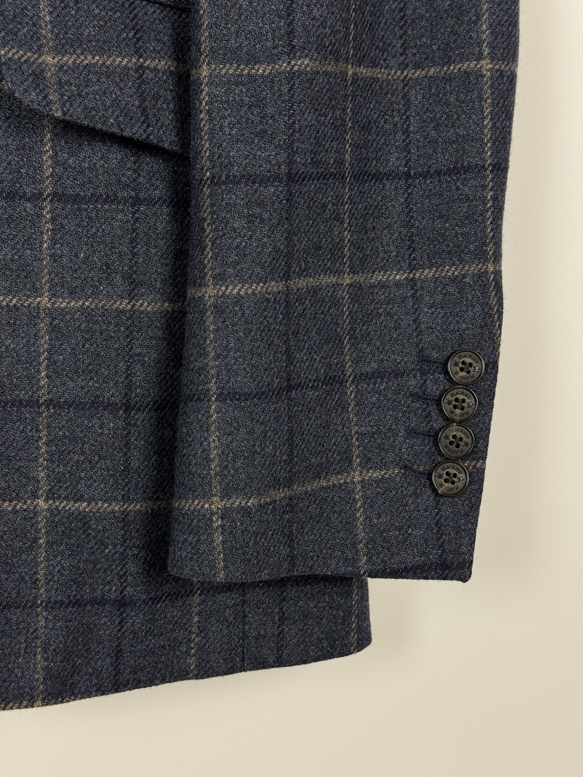 Hackett Wool Winter Check Blazer Jacket - image 7