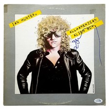 Ian Hunter Signed Autographed All American Alien Boy Album ACOA