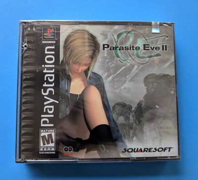 Parasite Eve II 2 Original Black Label Playstation PS1 Brand NEW Sealed PROMO