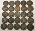 INDIAN HEAD PENNY | CENT - 1900’s - LOT OF 25 - 1900 To 1908 - Coins in Pictures