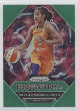2021 Panini Prizm WNBA Fireworks Green Prizm Skylar Diggins-Smith #12 2rz