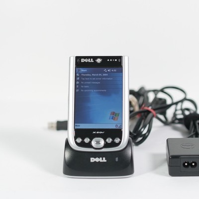 Dell Axim X50v Handheld PDA Windows Mobile Pocket PC - Pre-Owned