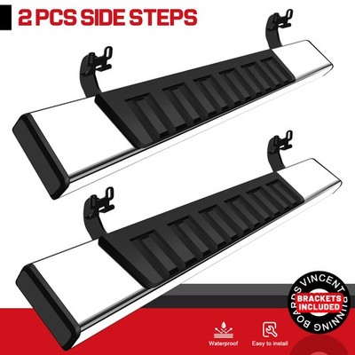 Fit 04-14 Ford F150 Regular Cab 6'' Side Step Truck Running Board Nerf Bar S/S H
