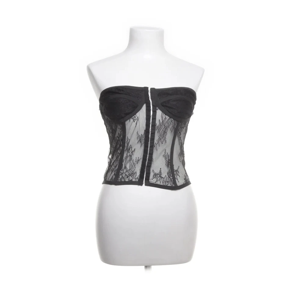 Missguided, Korsett, Größe: 40, Schwarz, Polyester/Elasthan, Schlangenhaut #wOS