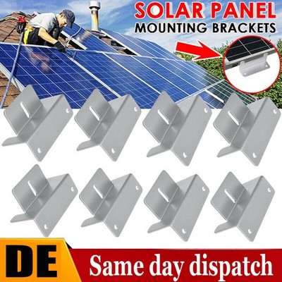 8/16 Solarmodul Halterung Befestigung Aluminium Z Winkel PV Solar Modul Halter