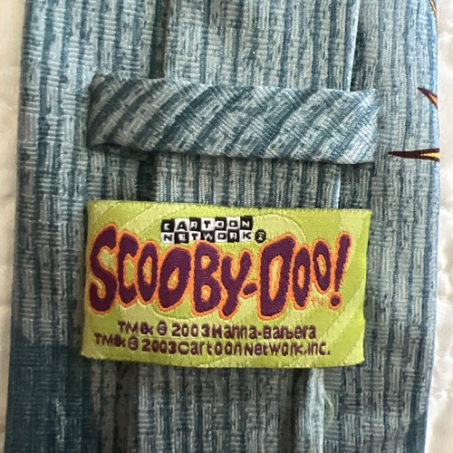 Cartoon Network Scooby-Doo Krawatte Herren Seide Grafikdruck 2003 Hanna Barbara - Bild 5 von 8