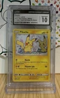 CGC 10 GEM MINT Pikachu SM162 Holo Promo Card - Pokemon TCG 2019 - Super Clean!