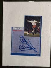 Patrick Kluivert- Holland Footballer Signed Picture