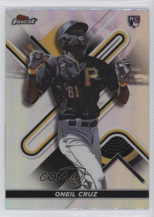 2022 Topps Finest Refractor Oneil Cruz #16 0el9