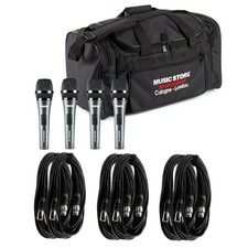 Audio MS 835S MKII Vocalmic Set, Dynamisches Handmikro, 60-14000 Hz, Kabel, Bag