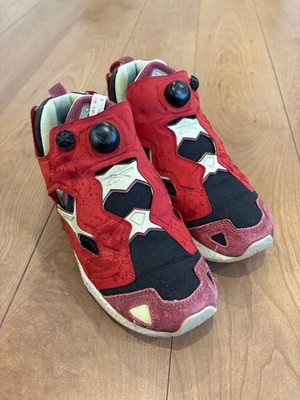 Reebok x Street Fighter Instapump Fury 95 Zangief Red Sneakers - US Women 6.5