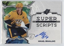 2022-23 SPx Superscripts Mikael Granlund #SS-MG Auto 12cy