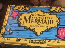 Disney's The Little Mermaid Official McDonald’s Happy Meal Collector Sets COA