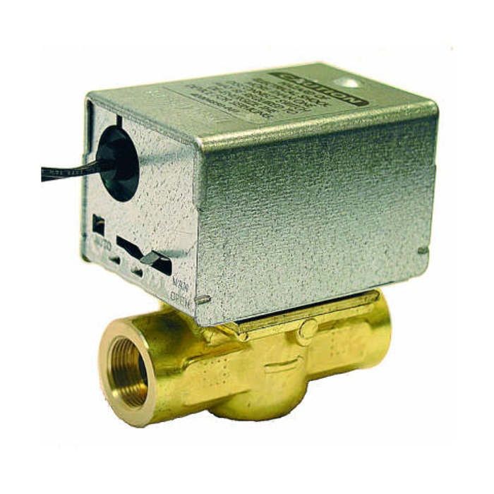 Honeywell V8043A1011/U 2-Way Zone Valve 1/2 NPT 3.5 Cv Brass