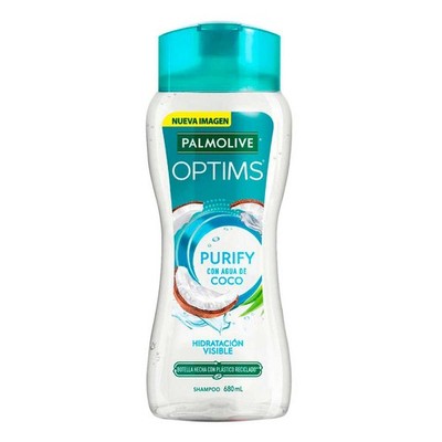 Palmolive Optims Purify Con Agua De Coco Shampoo, 23oz (680ml)