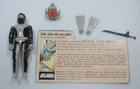 Vintage 1983 Torpedo File Card G.I. GI Joe v1 100% Complete Figure 3.75 ARAH Lot