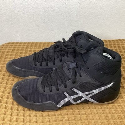ASICS Matcontrol 2 Wrestling Shoes Men s 6.5 Black White Gum Tan 1081A029