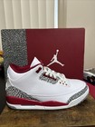 Size 8.5 - Jordan 3 Retro Mid Cardinal Red Right Shoe Only!