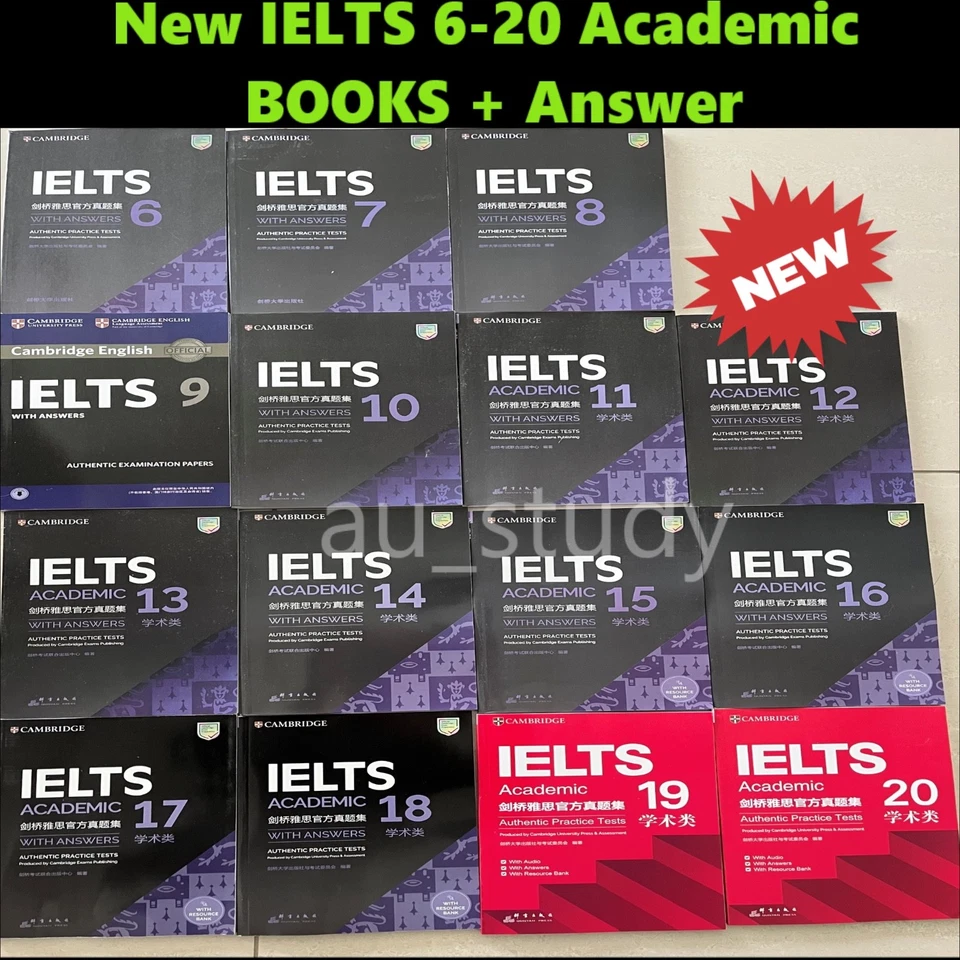 2025 AU STOCK NEW Cambridge Selection of IELTS 4-20 Academic Book+ Answer Key - image 3 of 4