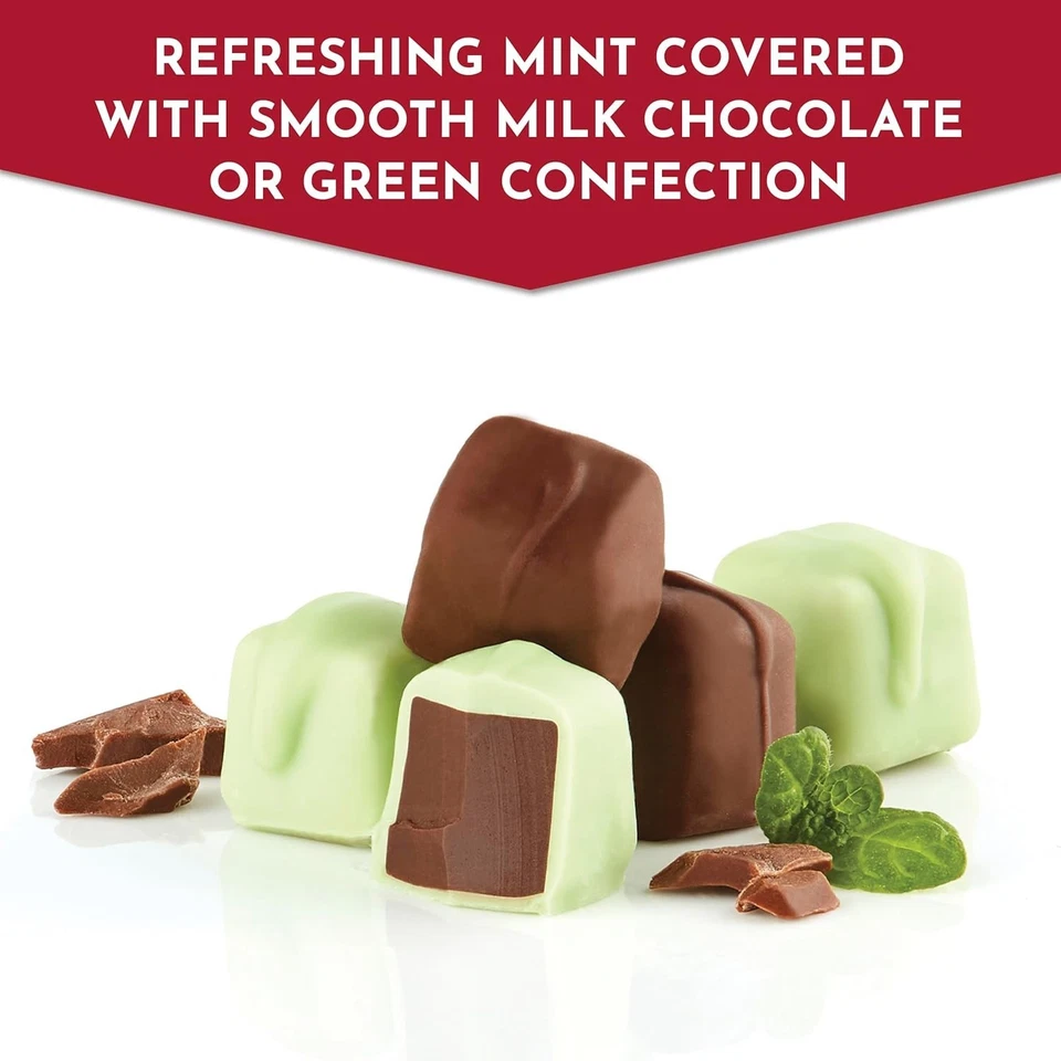 Fannie May Milk Chocolate Candy Mint Meltaways Gift Box 11.5 oz - Image 4 of 4