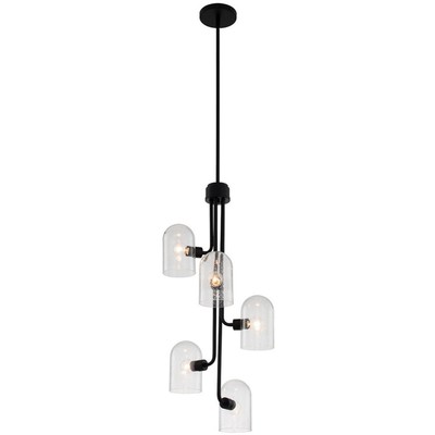 Kalco Lighting 514051MB Cupola Foyer Pendant Matte Black